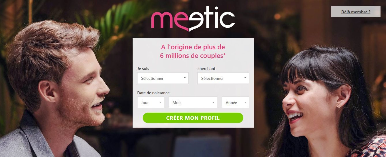 Description de l'offre meetic gratuit 3 jours