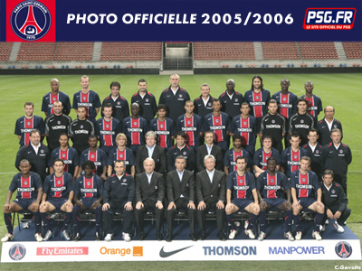 « équipe du psg » par 1996