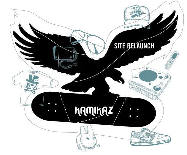 kamikaz crew skateboard