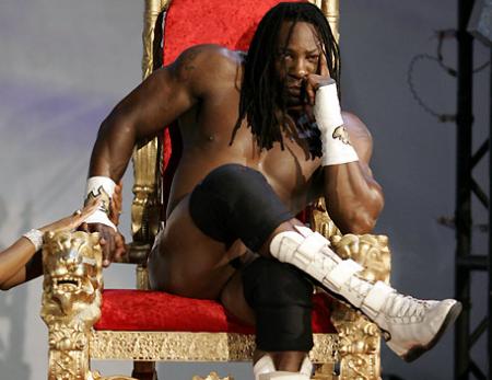 � LE CHAMPION DE SMACKDOWN BOOKER T � par tousports