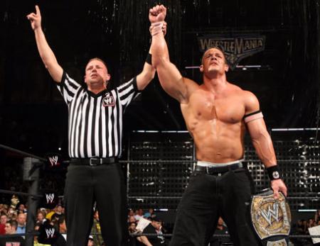 « CENA VAINQUEUR A WRESTLEMANIA POUR RAW » par tousports