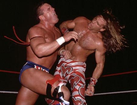 � Un des plus grand match de la D-Generation X ( Shawn Micheal VS Bulldog ) � par tousports