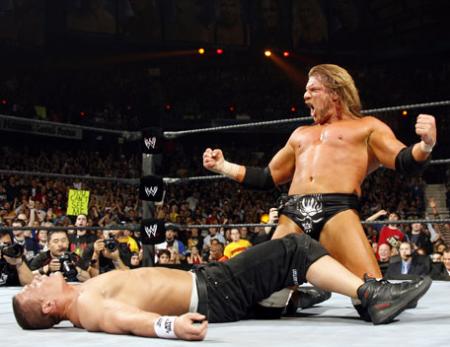 � TRIPLE H VS CENA A WRESTLEMANIA � par tousports