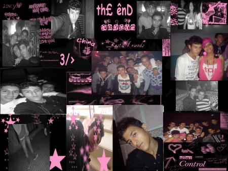With my friends!