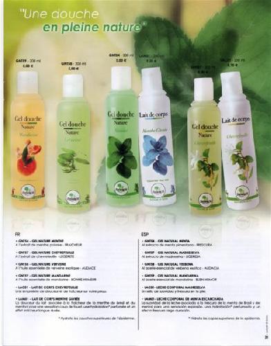 gels douches nature (suite)