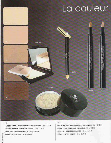 Fonds Teints et Crayon