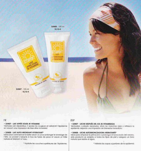 les solaires bronz&eacute;e et prot&eacute;g&eacute;e suite