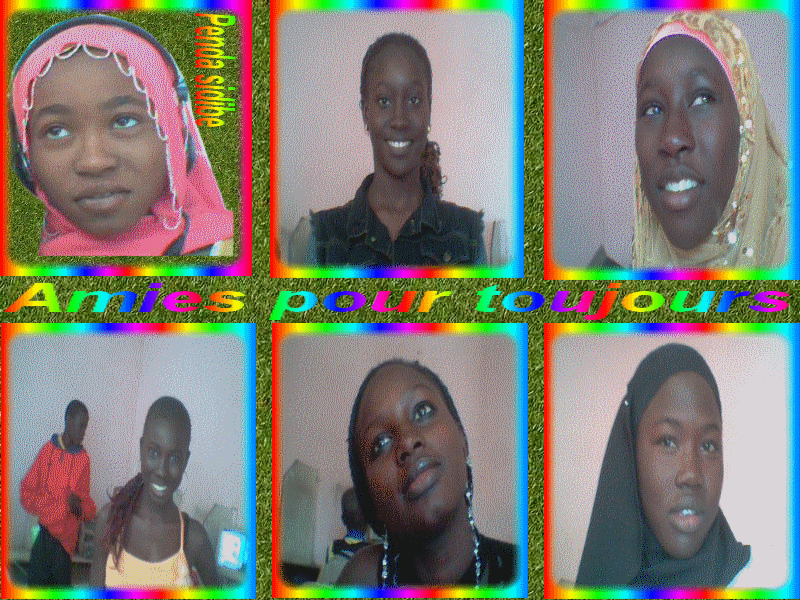 penda, khady , alima , thiane binetou et ndeye