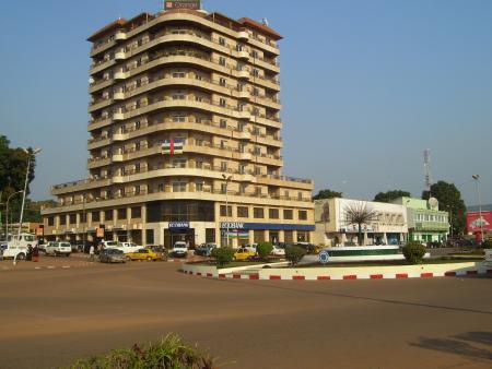 centre ville de bangui    photos prises  decembre 2009