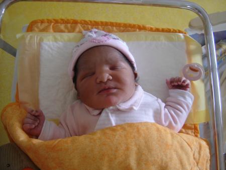 voici le nouveau bb dele famille eva ma ni&egrave;ce jesper te voir un jour kiss ma ch&eacute;wy
