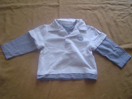 12 mois - Tee shirt beige Oba�bi - 2,50 �