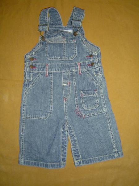 18 mois - Salopette jean courte In Extenso - 4,00 �