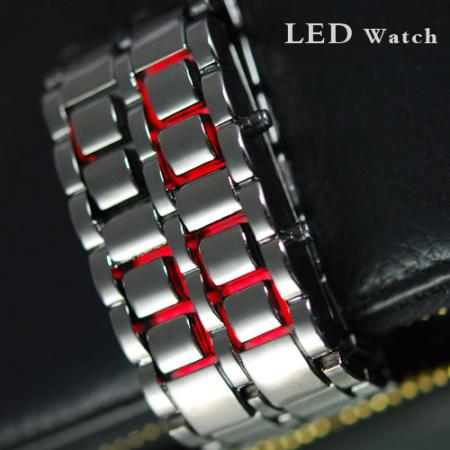 Highlight the temperament, the only LED WATCH   