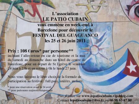 Le Patio Cubain au Festival de Rumba - Guaguanco