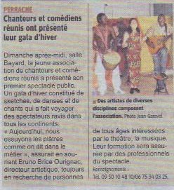 Les honneurs de la presse...