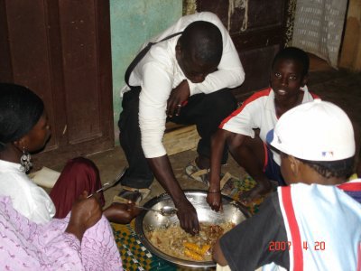 fallou en repas