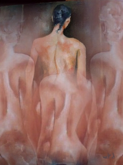 Sur toiles de 2 nus