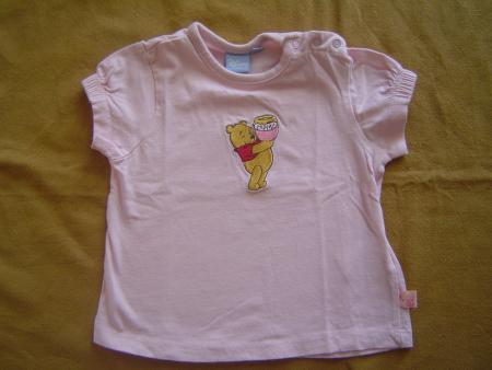 12 mois - Tee shirt rose Disney - 2,50 �