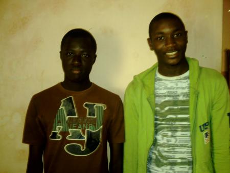 ibou et konat&eacute; mes deux amis