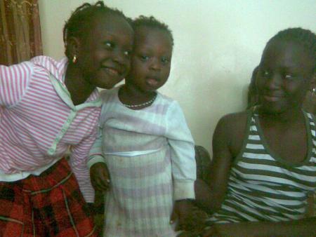 mes nieces et ma soeur