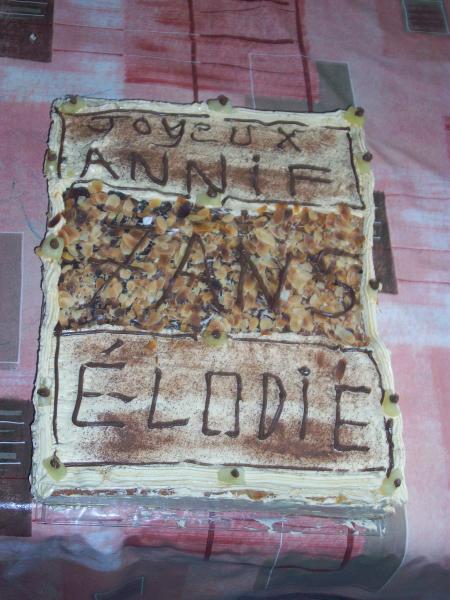 mon troisiemme gateaux