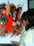 mes nouvelles peintures