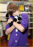 Justin Bieber et Sarah 