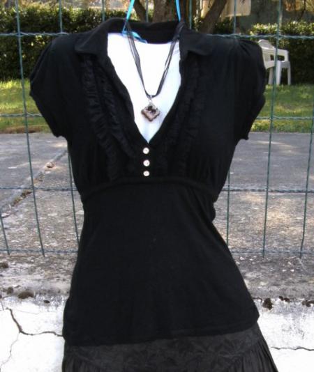 TOP DIAMANTS/dentelle - TM - 5 euros