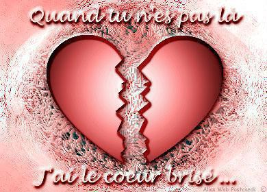 tu as brisé mon coeur