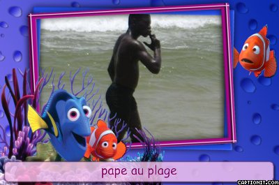 pape au plage