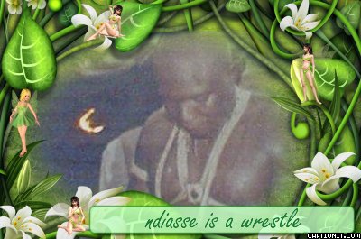 ndiasse is a wrestle