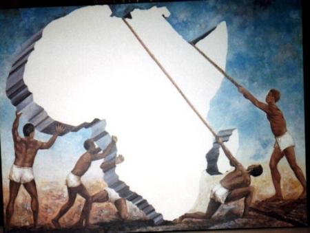 l'afrique qui a connu pendant 5 siecles de traite negriere puis la conquete coloniale;cela a appauvrit l afrique;mais de toute fa&ccedil;on voila un afrique en voix de developpement !oui en voix de deve