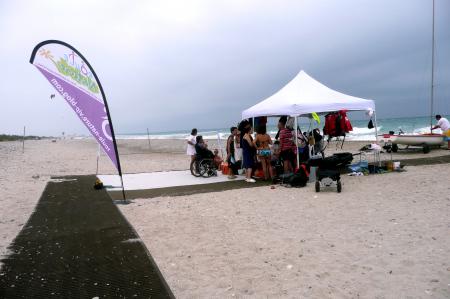 La plage multi-activit&eacute;s