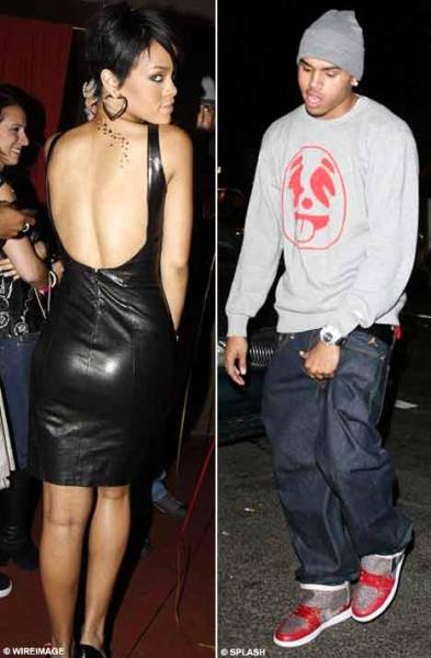 chris et rihanna
