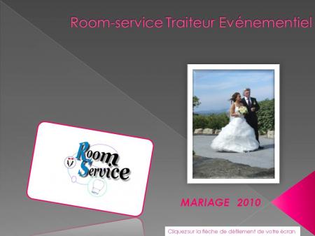 La R�ception pour votre Mariage