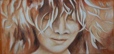 Orph&eacute;e huile sur toile40/60