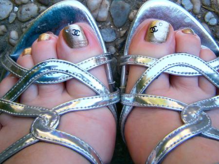 Stickers Chanel et petit strass