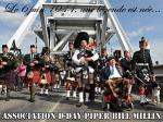 D-DAY PIPER BILL MILLIN