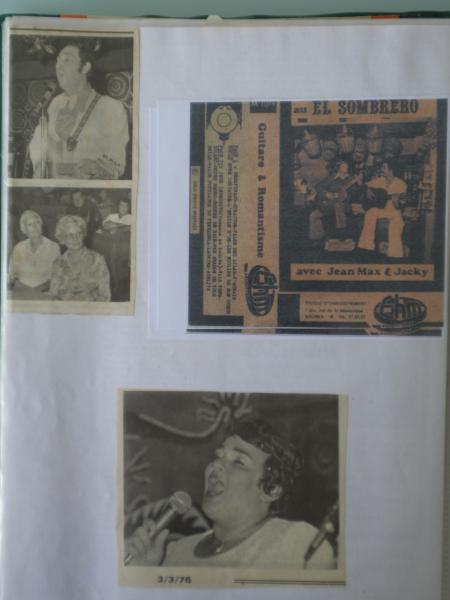 cassette avec Jean Max Dahan et  Jean Piere Cab&eacute;e 1975