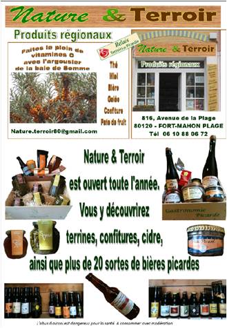 Produits r&eacute;gionaux cote picarde