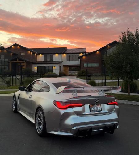 The Stradman?s Adro BMW M4 Silver Surfer
