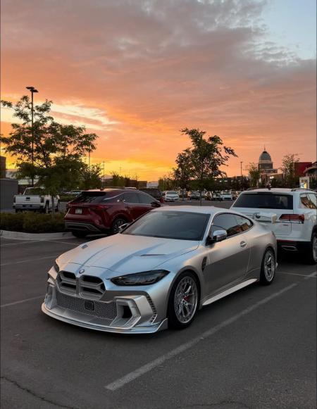 The Stradman?s Adro BMW M4 Silver Surfer