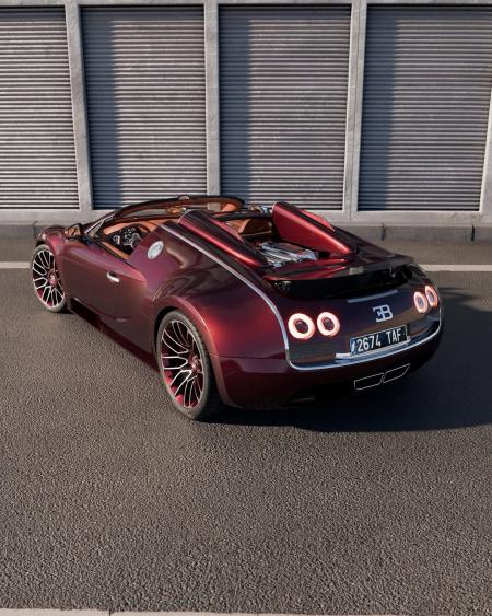 Bugatti Veyron Grand Sport Vitesse.