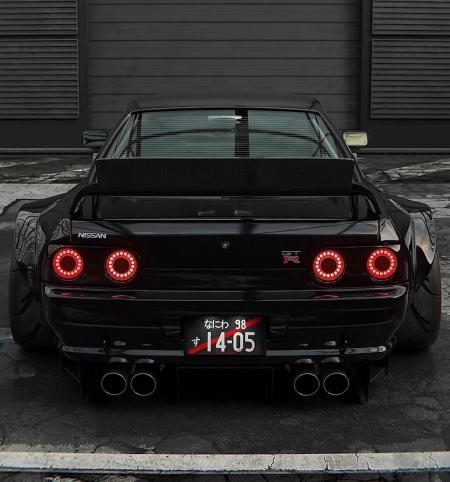'67 Ford Mustang x Nissan GTR-R32 Skyline