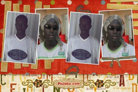 Moutalibe Bousso Et son ami M.Khabbane Mback&eacute;