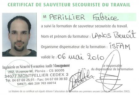 CARTE INTERIEUR SAUVETEUR
