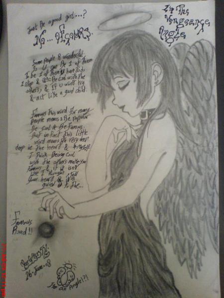 I like the drawing too .. <3 
