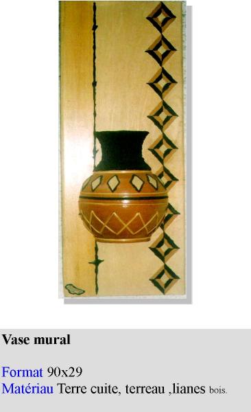 Vase mural 01