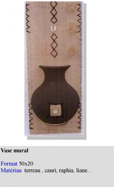 Vase mural 03