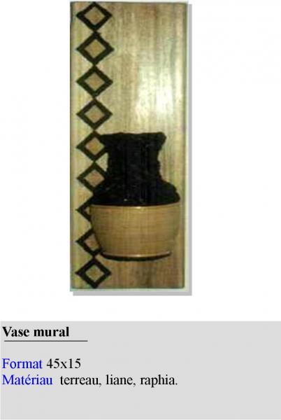 Vase mural 04